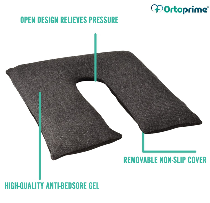 Vloeibaar Gel Anti-decubituskussen Hoefijzervormig