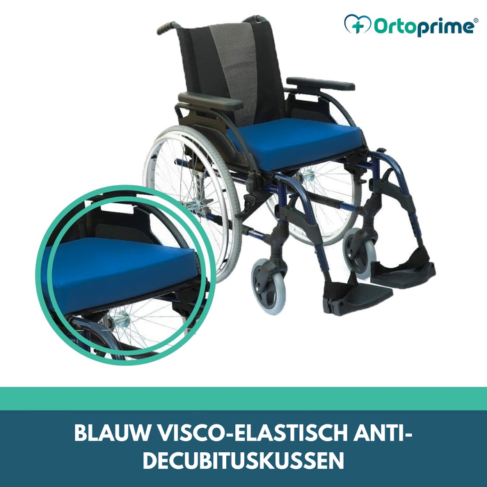 Anti-decubituskussen Visco-elastisch 50kg/m3