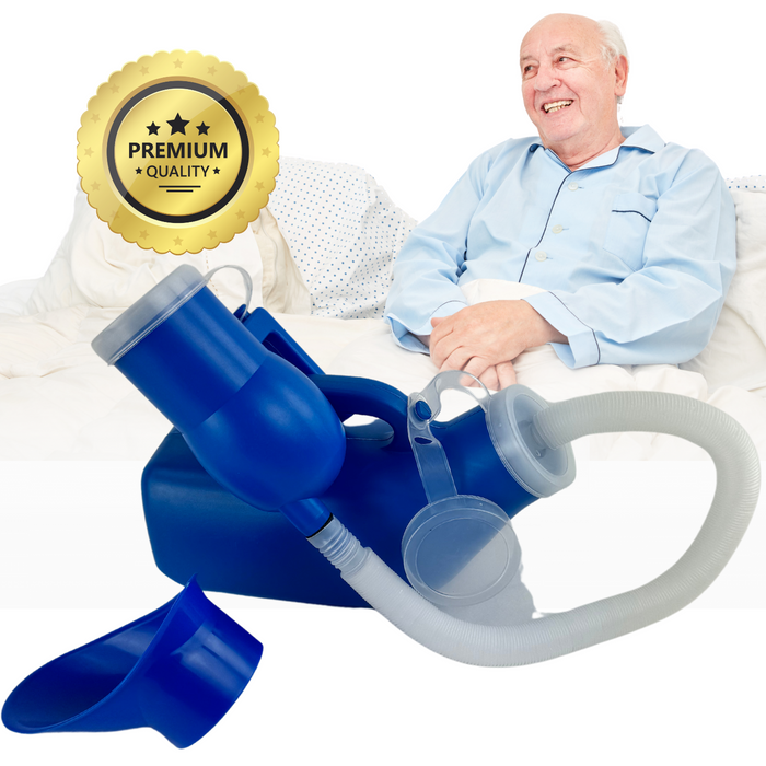 Draagbaar Urinaal Unisex 1200ml voor Volwassenen en Kinderen