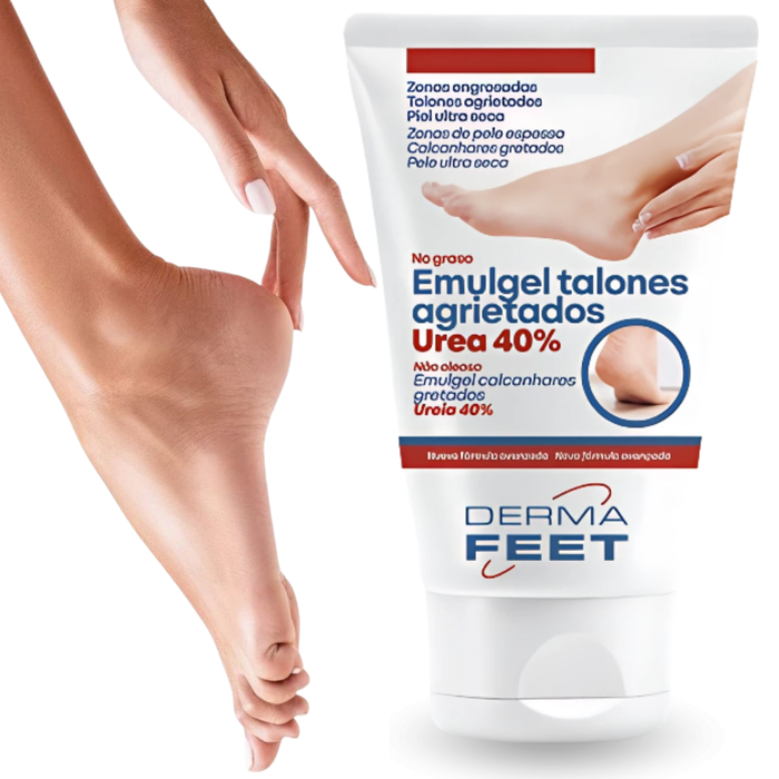 Gel voor Gescheurde Hielen | 40% Ureum Concentratie