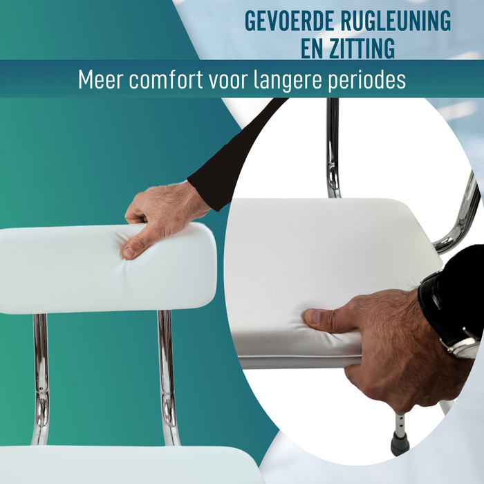 Hoher Küchen- und Haushaltshocker | Höhenverstellbarer Stützstuhl