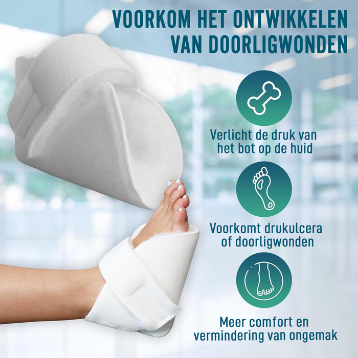 Anti-decubitus Sokken voor Linker- en Rechtervoet