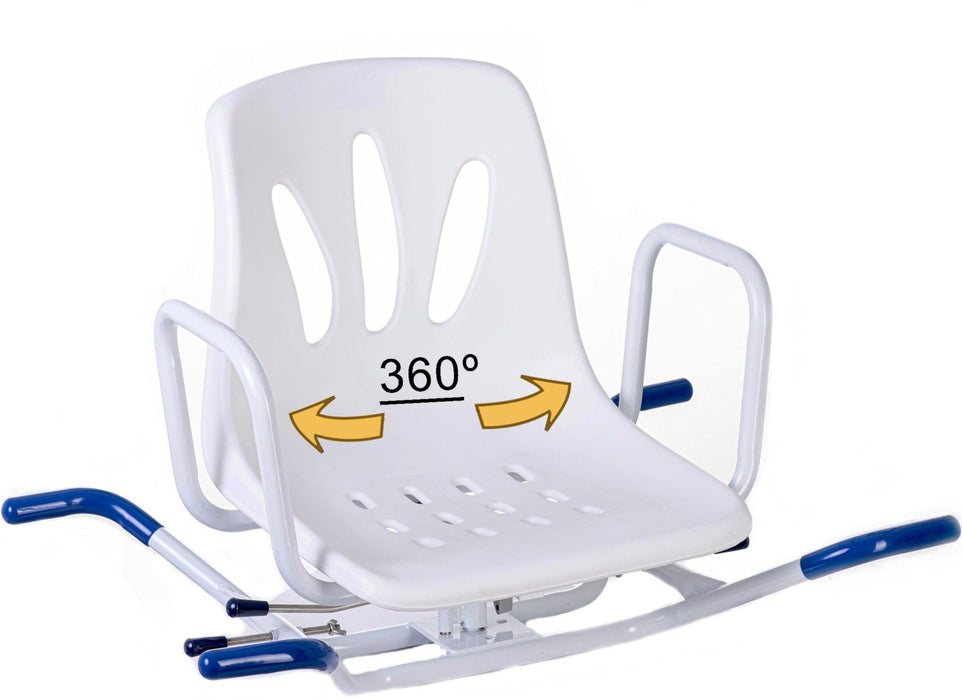 Draaibare 360º Comfort Badstoel