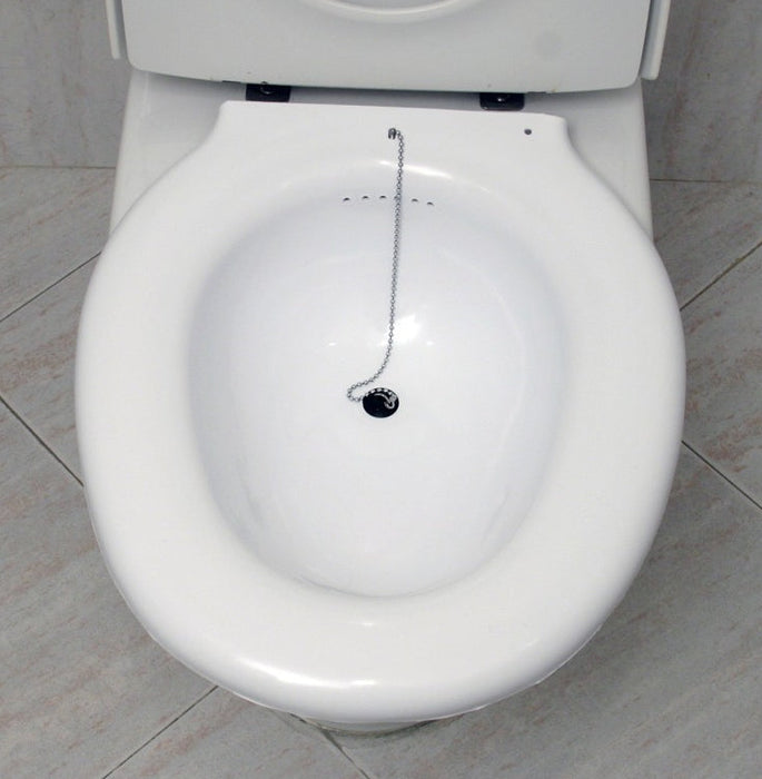 Opzetbare WC-bidet met stop