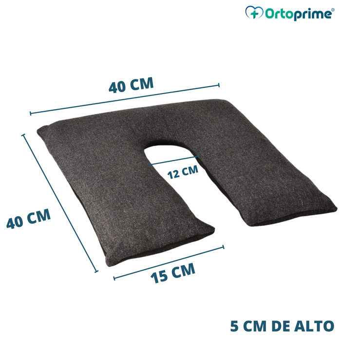 Vloeibaar Gel Anti-decubituskussen Hoefijzervormig