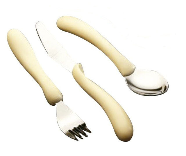 Roestvrijstalen Aangepaste Lepel met Handvat | Beperkte Mobiliteit