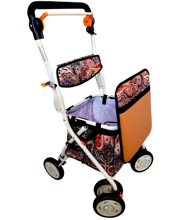 Rollator en Winkelwagen met Zitplaats | Multifunctioneel