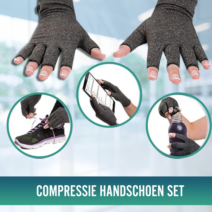 Pak Compressiehandschoenen voor Artritis en Artrose