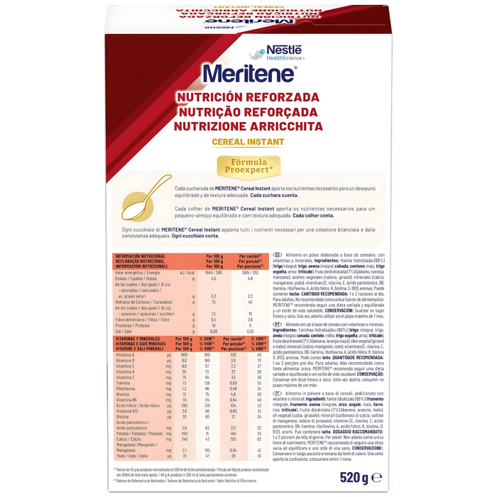 Meritene Granen met Proteïnen voor 13 porties | Multivrucht