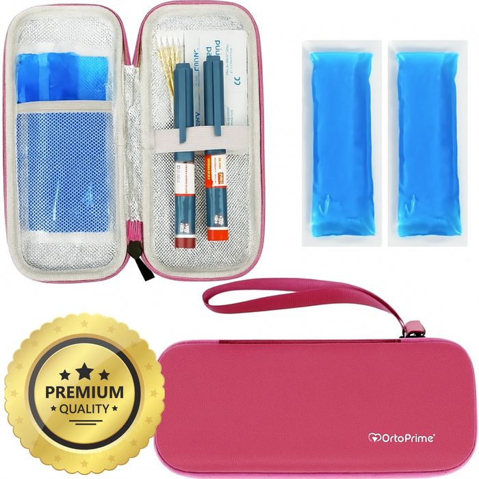 Isothermische Tas voor Diabetici | Insuline Etui met Koelgels