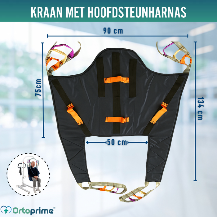 Orthopedische Tillift | Inclusief Hoofdsteunharnas