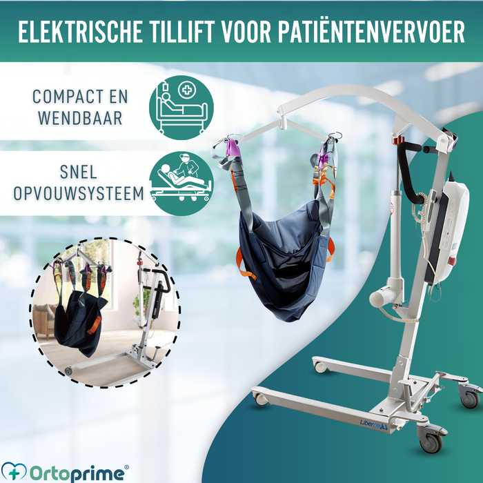 Orthopedische Tillift | Inclusief Hoofdsteunharnas