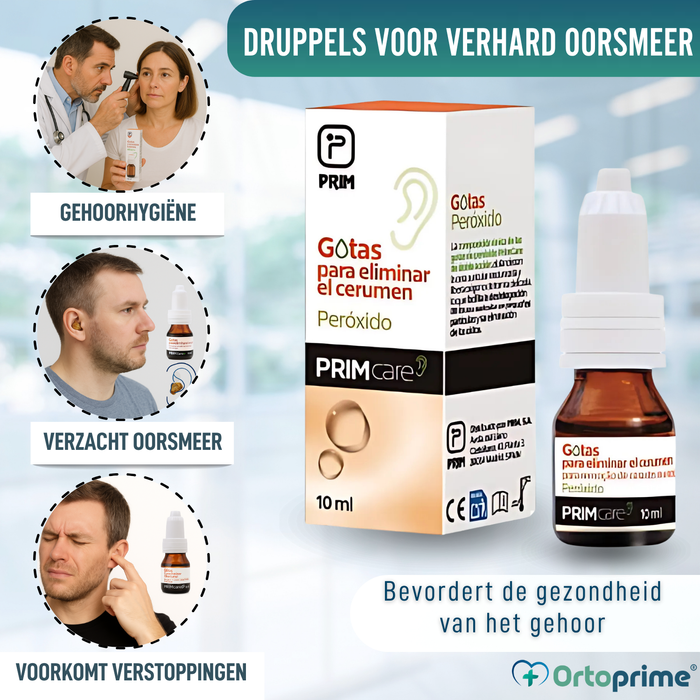 Oorwasdruppels | Waterstofperoxide 10ml