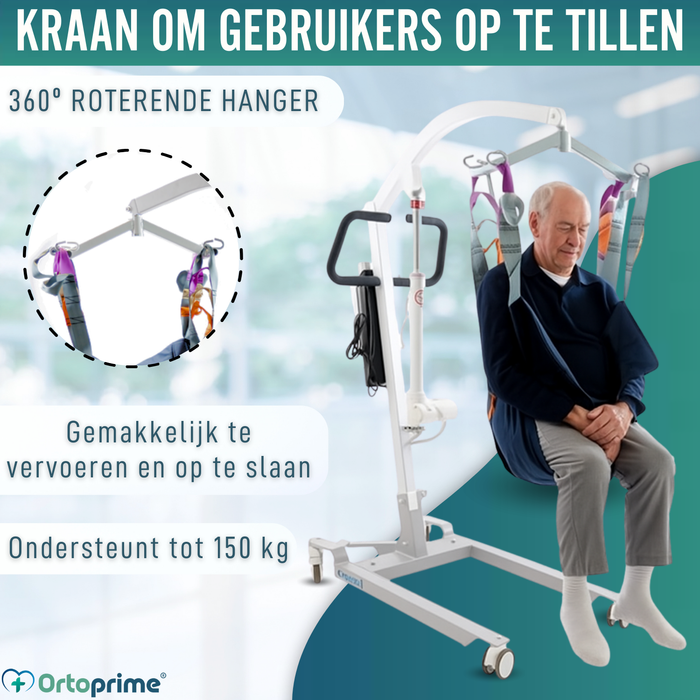 Orthopedische Tillift | Inclusief Hoofdsteunharnas