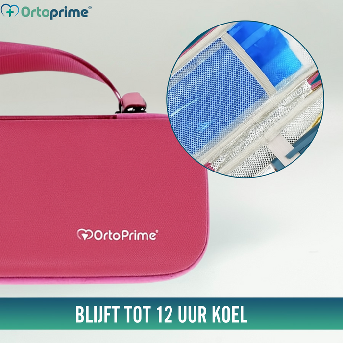 Isothermische Tas voor Diabetici | Insuline Etui met Koelgels