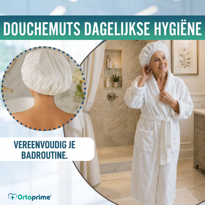 Herbruikbare Douchekap Wasbaar Ademend | Eén Maat