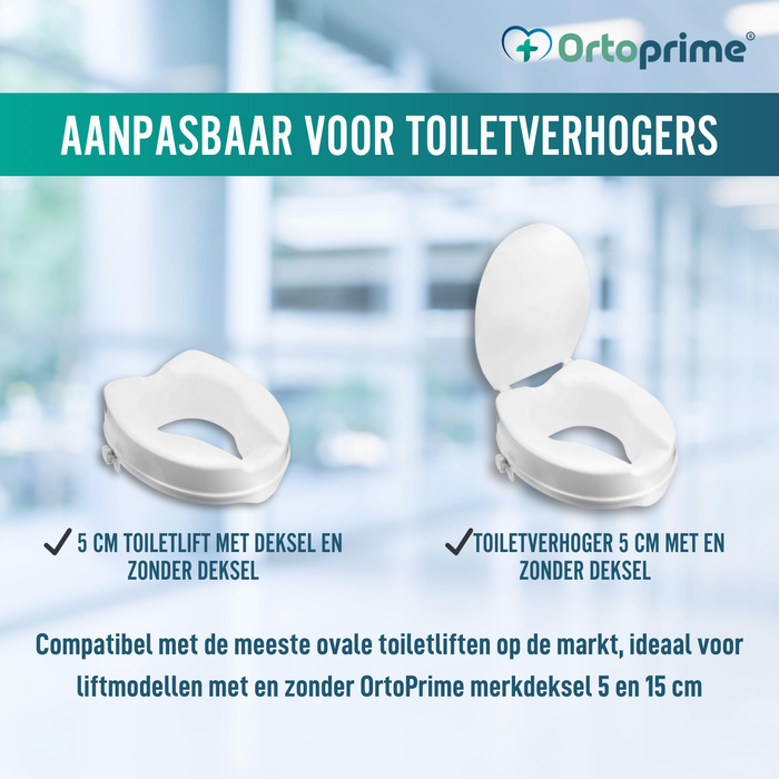 Bidet Aansluitbaar op WC Verhoger