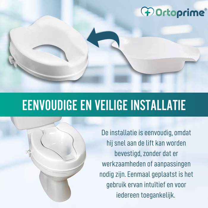 Bidet Aansluitbaar op WC Verhoger