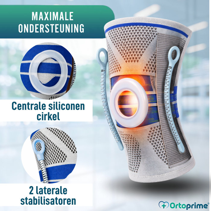 Verstelbare Kniebrace voor Meniscus en Ligamenten met Patellabescherming