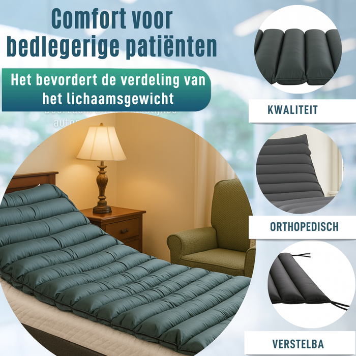 Drukwondmatras 90x190x10cm | 12 Cellen Drukontlading