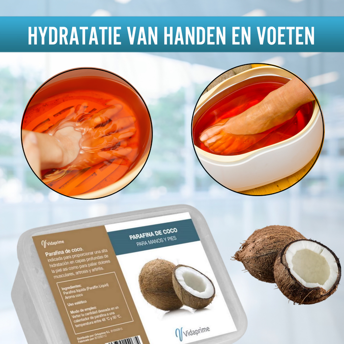 Therapeutische Paraffine voor Handen en Voeten | Kokosnoot