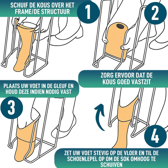 Sokhulp voor Kousen en Compressiekousen | Hulp bij Aankleden