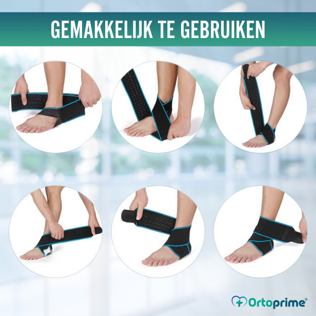 Aanpasbare Sport Enkelbrace | Stabiliserende Verstuiking Tendinitis