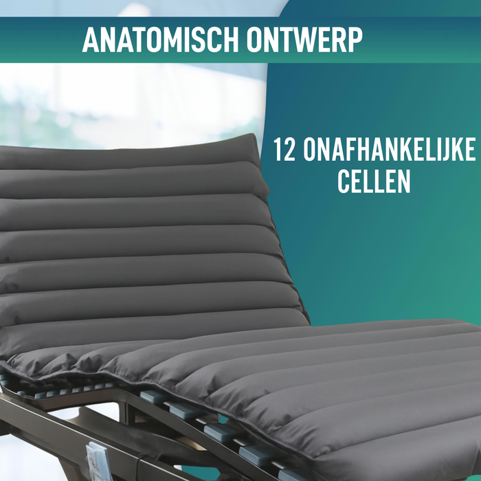 Drukwondmatras 90x190x10cm | 12 Cellen Drukontlading