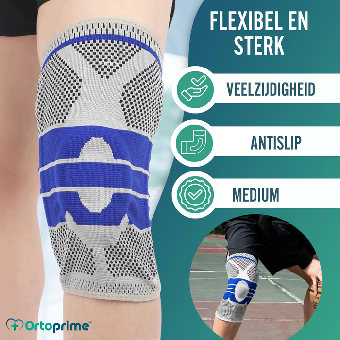 Verstelbare Kniebrace voor Meniscus en Ligamenten met Patellabescherming