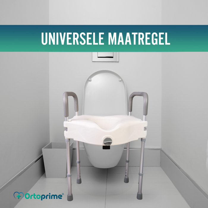 Toiletverhoger 12cm met Poten | Universeel