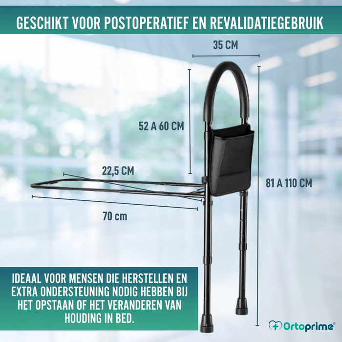 Gewatteerde Bedgreep