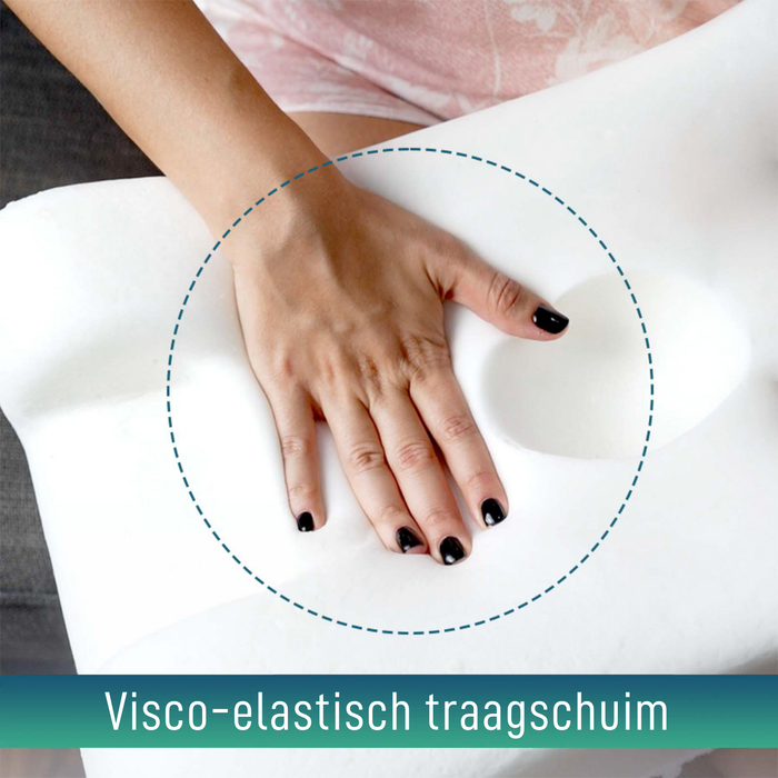 Anti-rimpel Gezichtskussen Visco-elastisch Unisex met Hoes