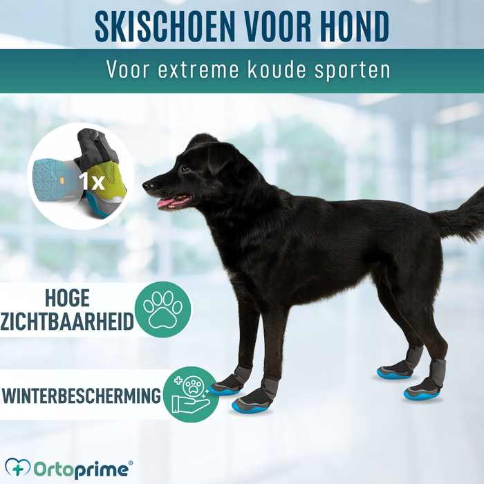 Hoge Winterlaars voor Honden | Antislip Zool