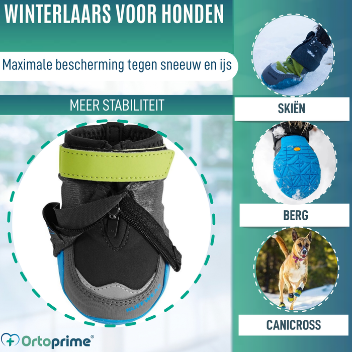 Hoge Winterlaars voor Honden | Antislip Zool