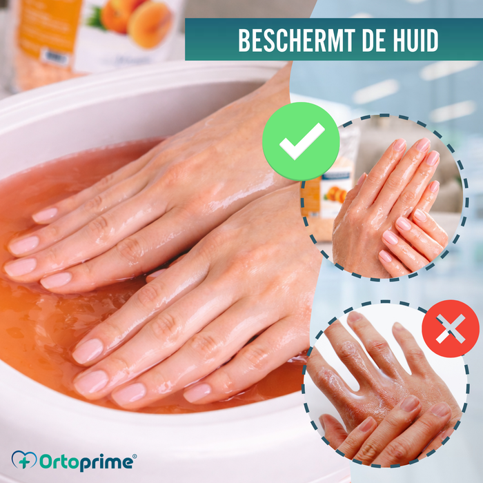 Revalidatieparaffine voor Handen en Voeten 1000ml | Perzik