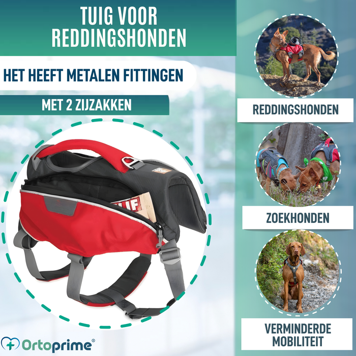 Zoek- en Reddingsharnas voor Honden | Hoge Sterkte