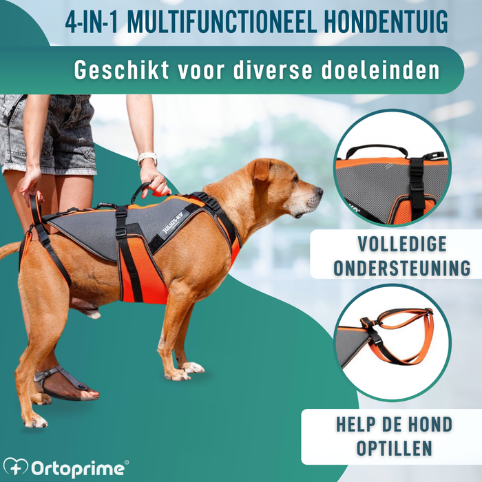 Complete Revalidatieharnas voor Honden | 3D-Materiaal