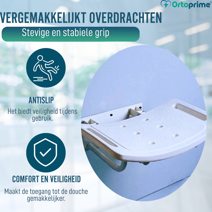 Opklapbare Douchezitje voor Douches | 2 Varianten