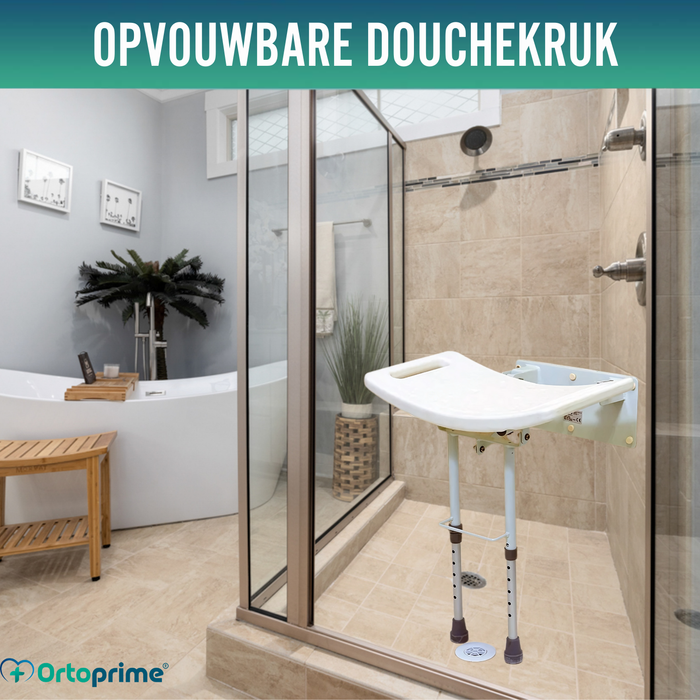 Opklapbare Douchezitje voor Douches | 2 Varianten