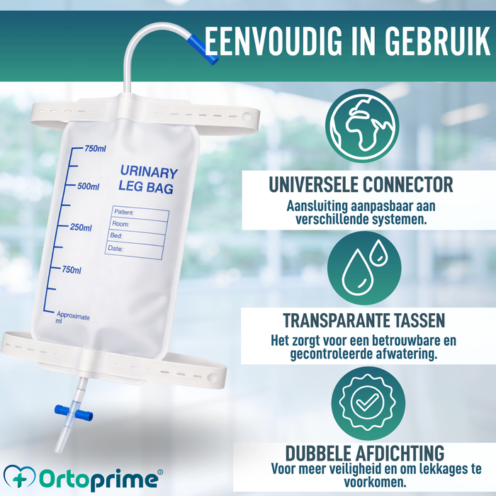 Beenurinezak | Wegwerp Urineopvangzak