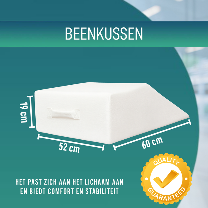 Visko-elastisch Beenkussen | Rechte Beenverhogingswig