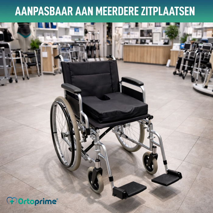 Orthopedisch Antidecubituskussen van Visco-elastisch Schuim voor het Stuitje 60kg/m3