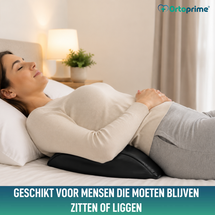 Lumbaal Kussen van Visco-elastisch Schuim | Zwart