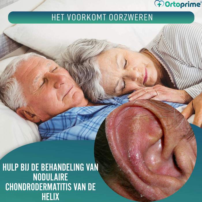 Anti-Decubitus Oorkussen met Opening Verstelbaar