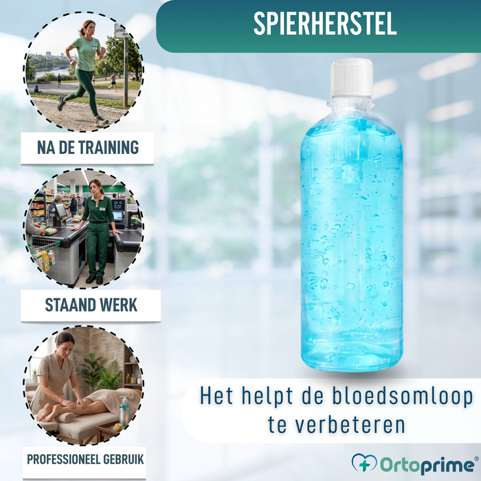 Intensieve Koude Gel voor Vermoeide Benen | Verfrissend Effect