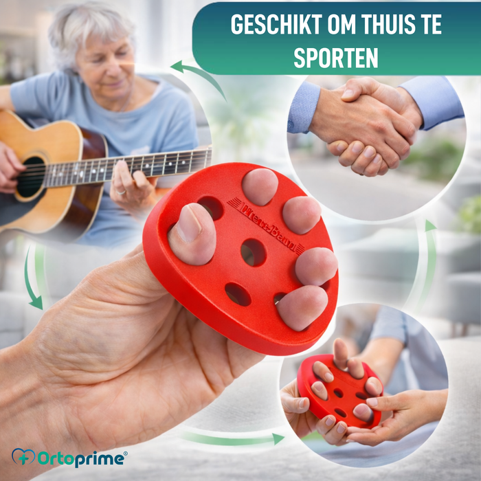 Siliconen Vingertrainer | 4 Weerstandsniveaus