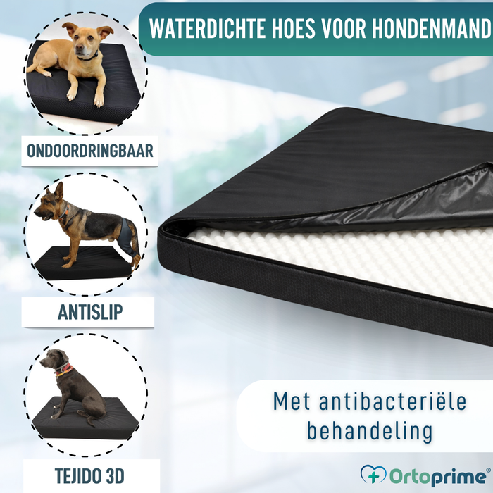 Waterdichte Hoes voor Orthopedische Hondenmatras | 4 Maten