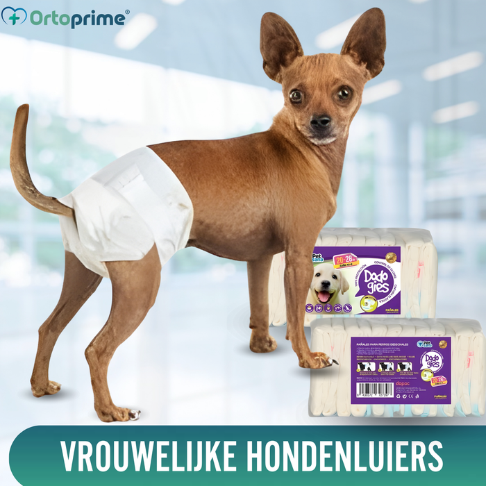 Hondenluiers voor Teefjes en Pups | Hoge Absorptie