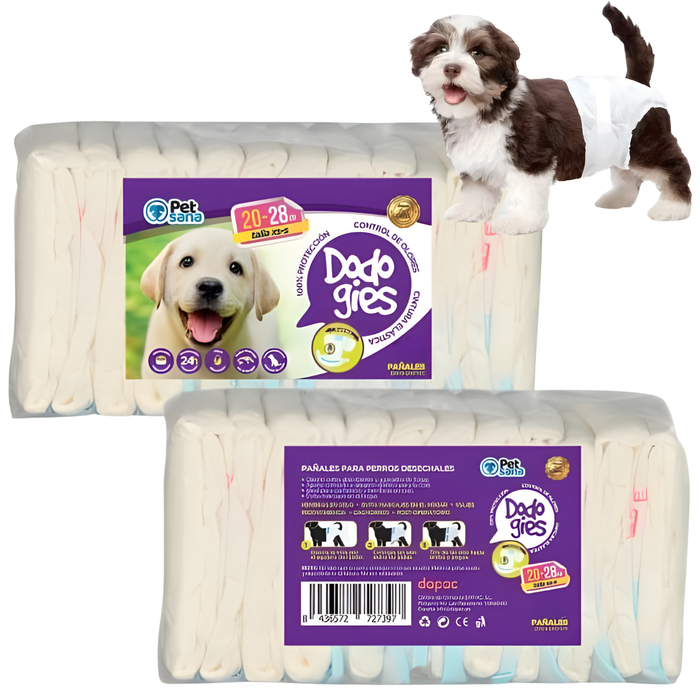 Hondenluiers voor Teefjes en Pups | Hoge Absorptie