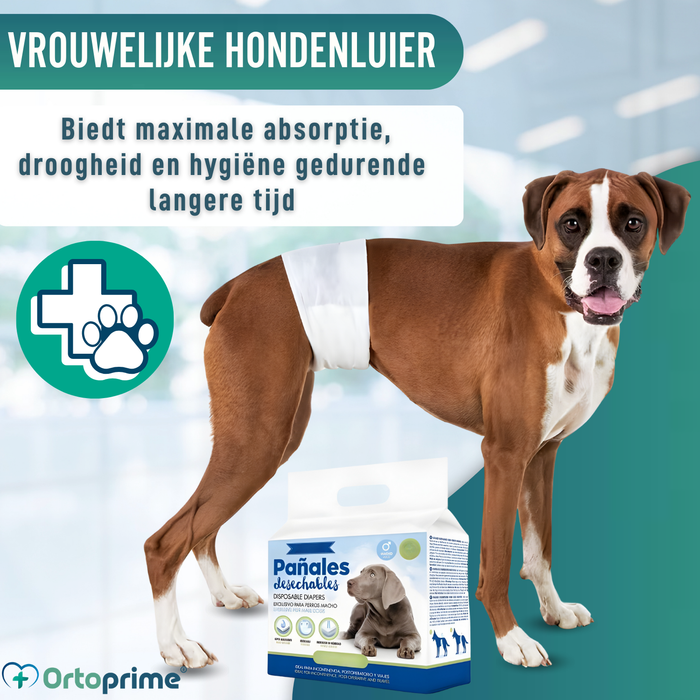 Hondenluiers voor Reu Ultra Absorberend | 12 Stuks